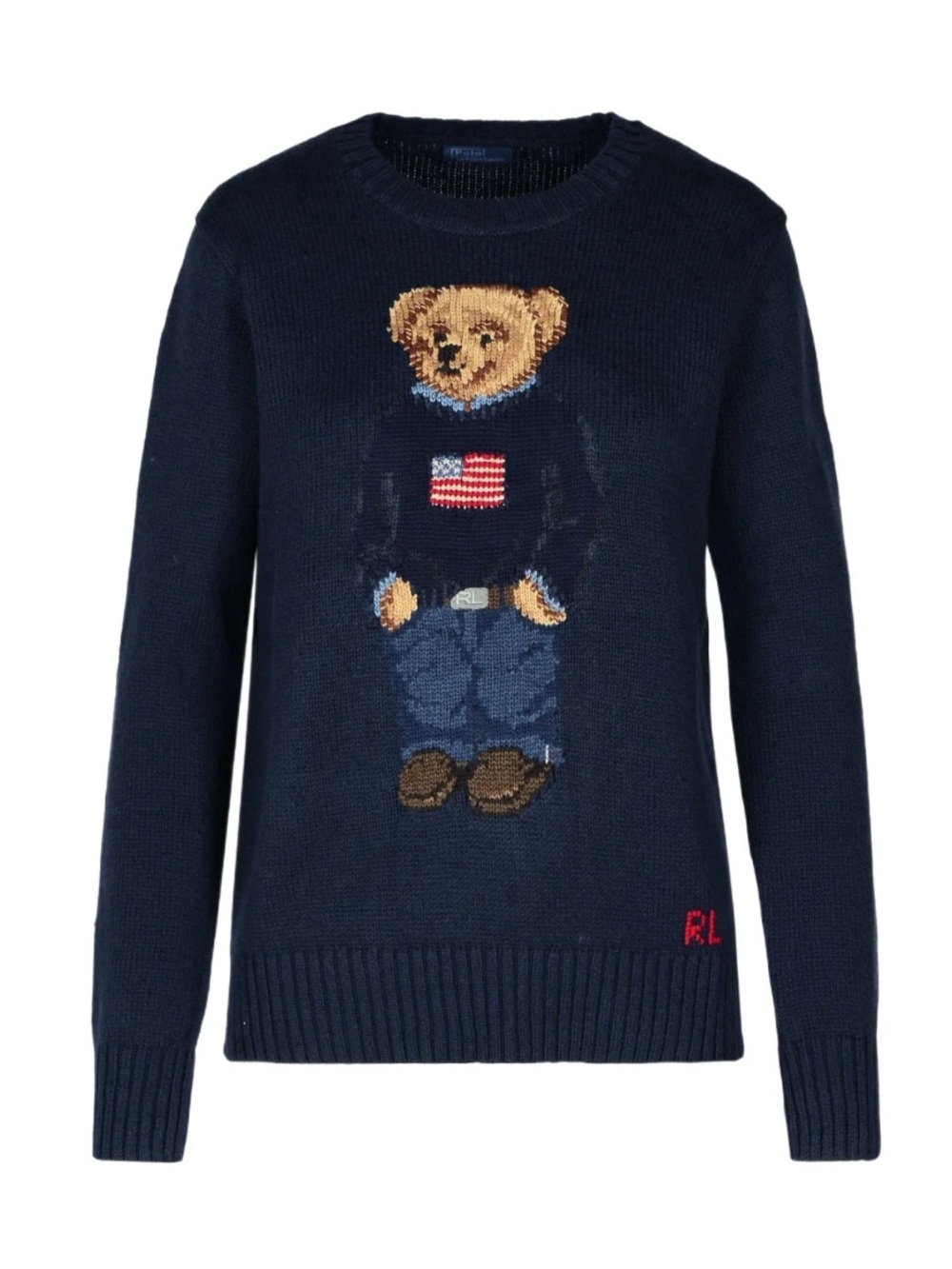Polo Ralph Lauren
Polo Ralph Lauren Bear Intarsia Crewneck Jumper